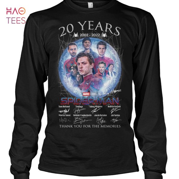 20 Years 2002-2022 Spider-Man Shirt
