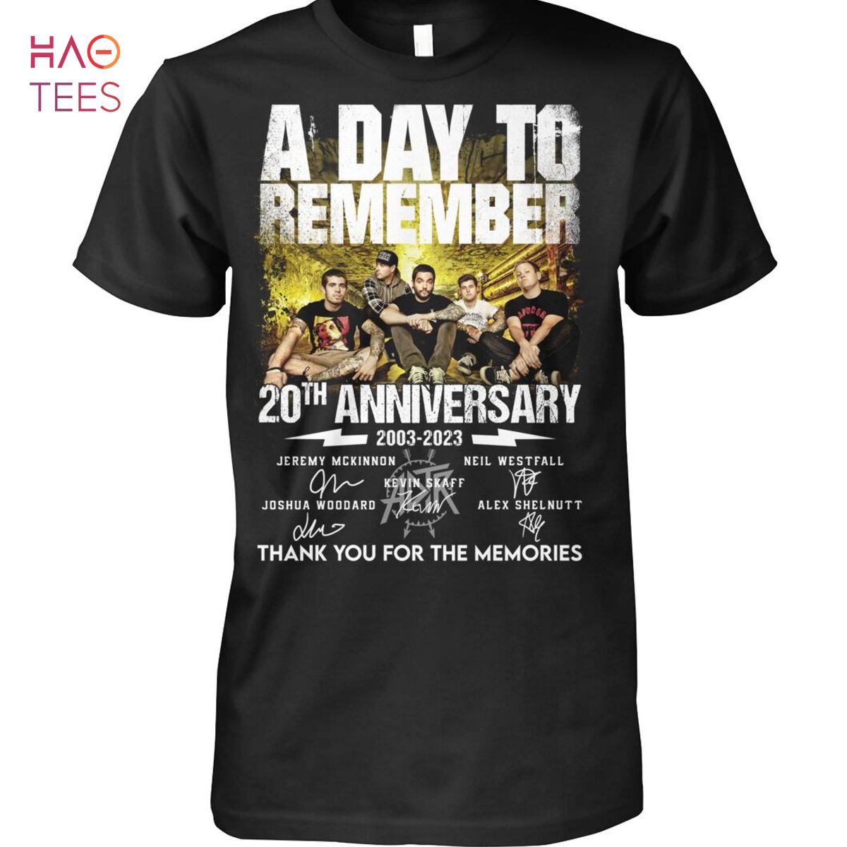 A Day to Remember 20 Anniversary Shirt