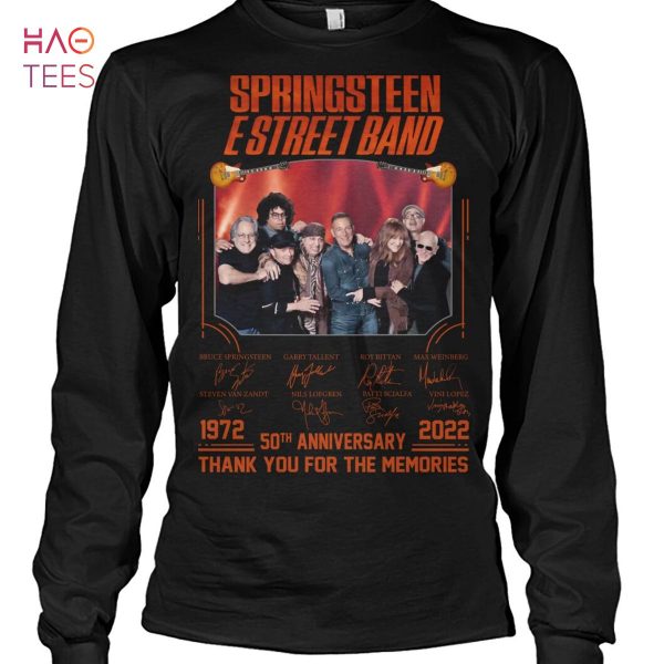 Springsteen Estreet Band 1972-2022 Shirt