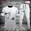 BEST Nike White Mix Black Luxury Brand T-Shirt And Pants All Over Printed