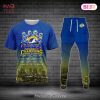 HOT Nile Ombre Blue White Black Luxury Brand T-Shirt And Pants POD Design