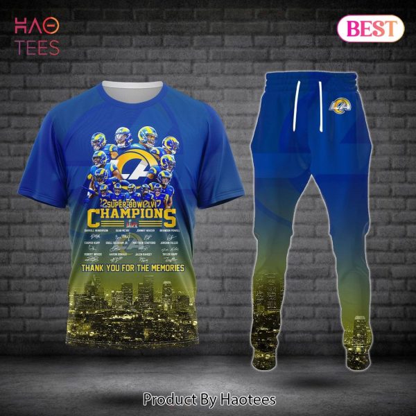 HOT Super Bowl Lvi Champions Luxury Brand T-Shirt And Pants Limited Edition