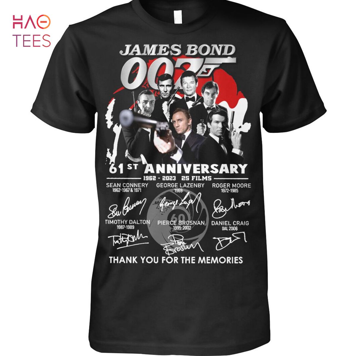 James Bond 007 61 Years Shirt Limited Edition