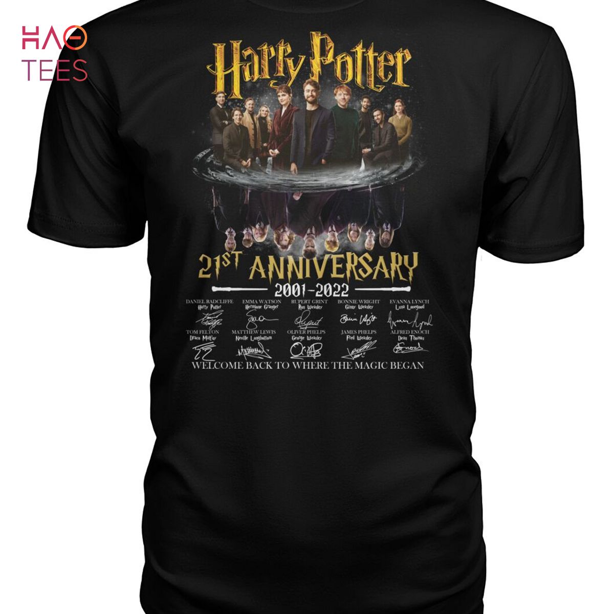 THE BEST 21 Anniversary 2001-2022 Harry Potter Shirt THE BEST 21 Anniversary 2001-2022 Harry Potter Shirt