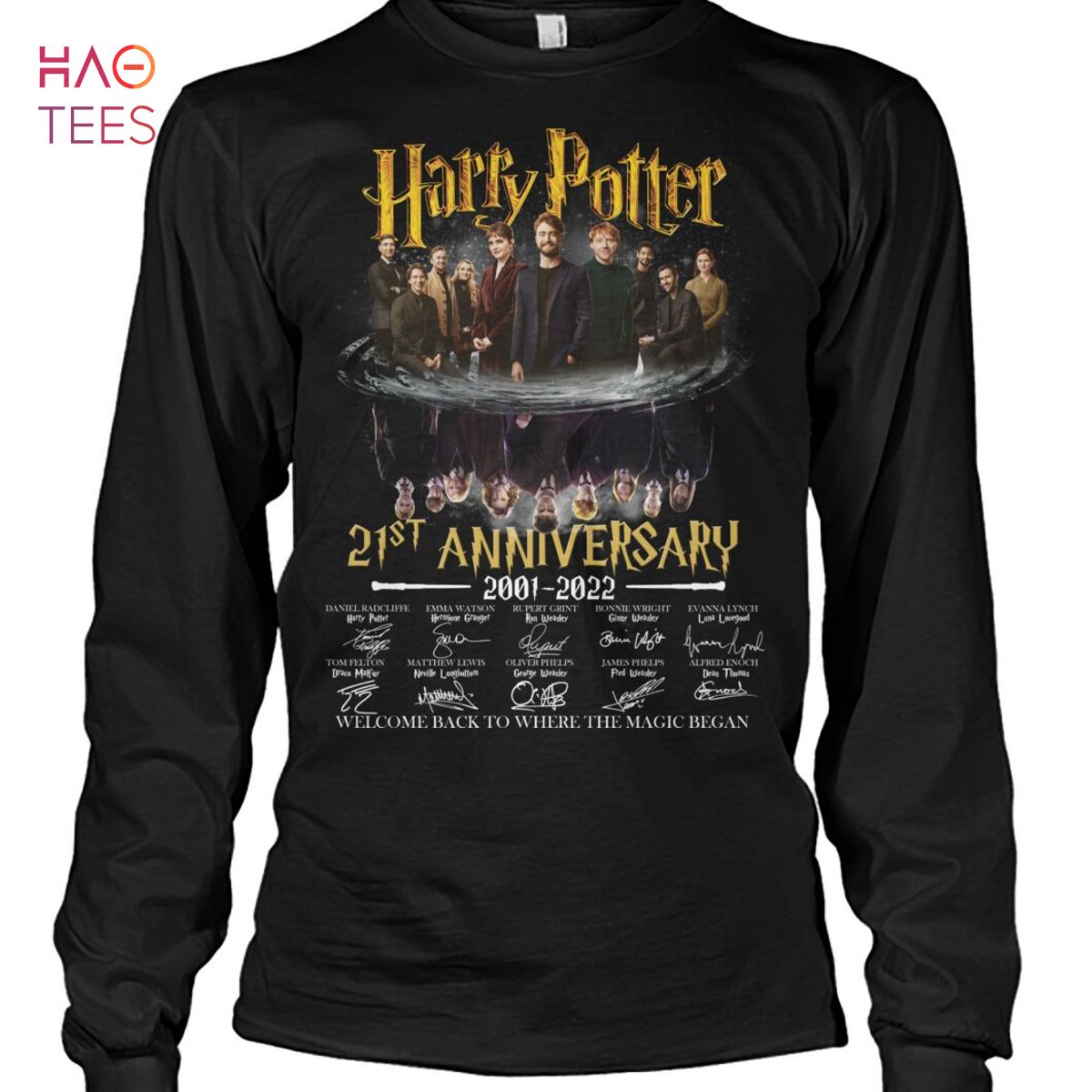 THE BEST 21 Anniversary 2001-2022 Harry Potter Shirt THE BEST 21 Anniversary 2001-2022 Harry Potter Shirt