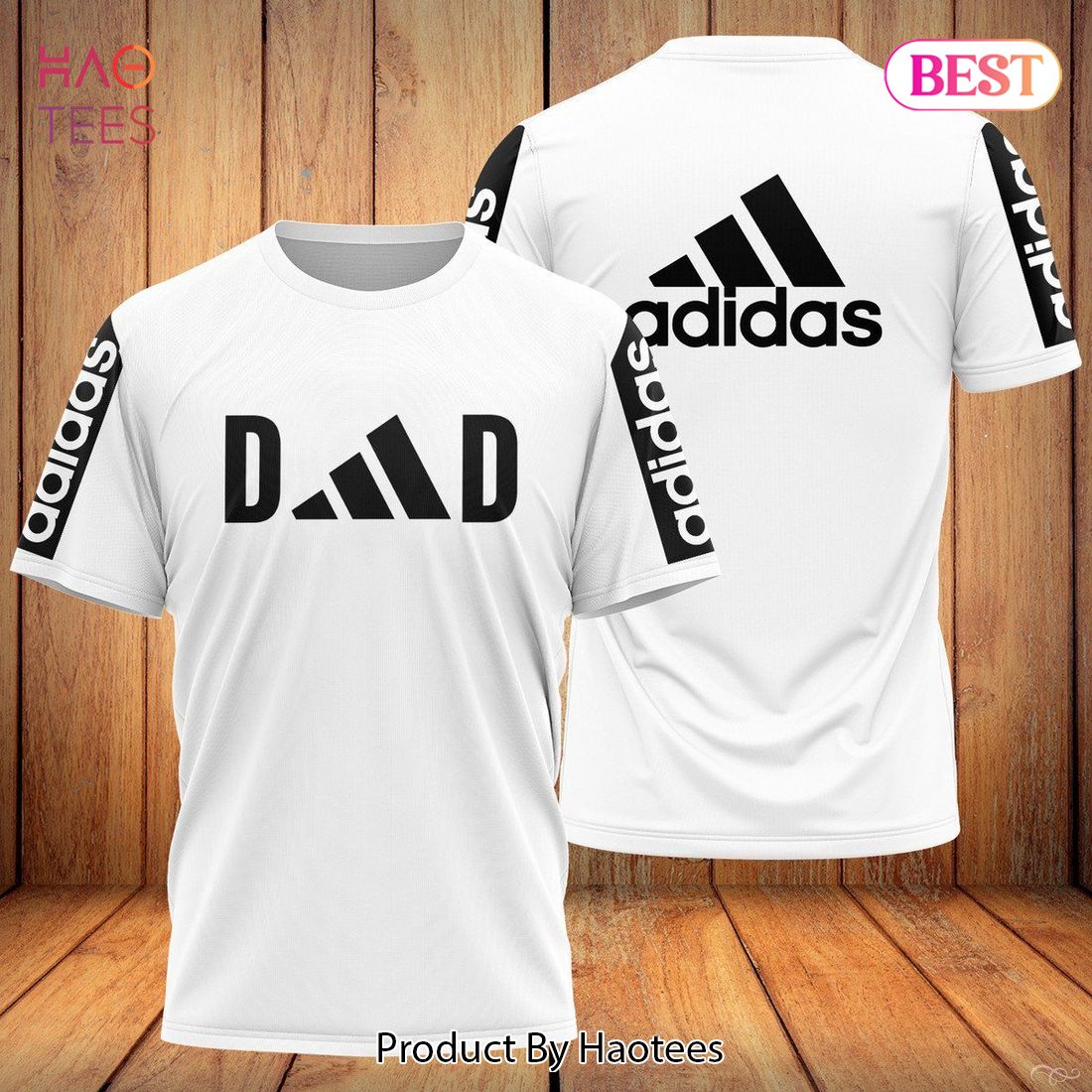Adidas 3D T-Shirt Full White Color Limited Edition