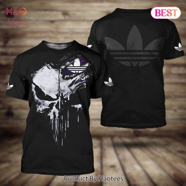 Adidas 3D T-Shirt Tie Dye Grey Color Luxury Brand Limited Edition
