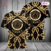 AVAILABLES Gucci Pink Mickey Mouse Luxury Brand Gold Mix Black 3D T-Shirt Limited Edition