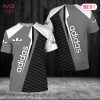 BEST Adidas Black Mix Luxury Color 3D T-Shirt