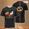 BEST Gucci Snoopy Gold Mix Black Luxury Color 3D T-Shirt Limited Edition BEST Gucci Snoopy Gold Mix Black Luxury Color 3D T-Shirt Limited Edition