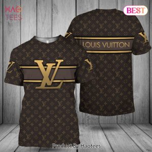 BEST Louis Vuitton Logo Basic Horizontal Line 3D T-Shirt Limited Edition