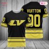 BEST Louis Vuitton Luxury Brand Brown Color 3D T-Shirt Limited Edition