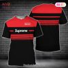 BEST Supreme Black Mix Red Luxury Brand 3D T-Shirt Limited Edition
