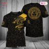 BEST Versace Luxury Brand Black Gold 3D T-Shirt POD Design