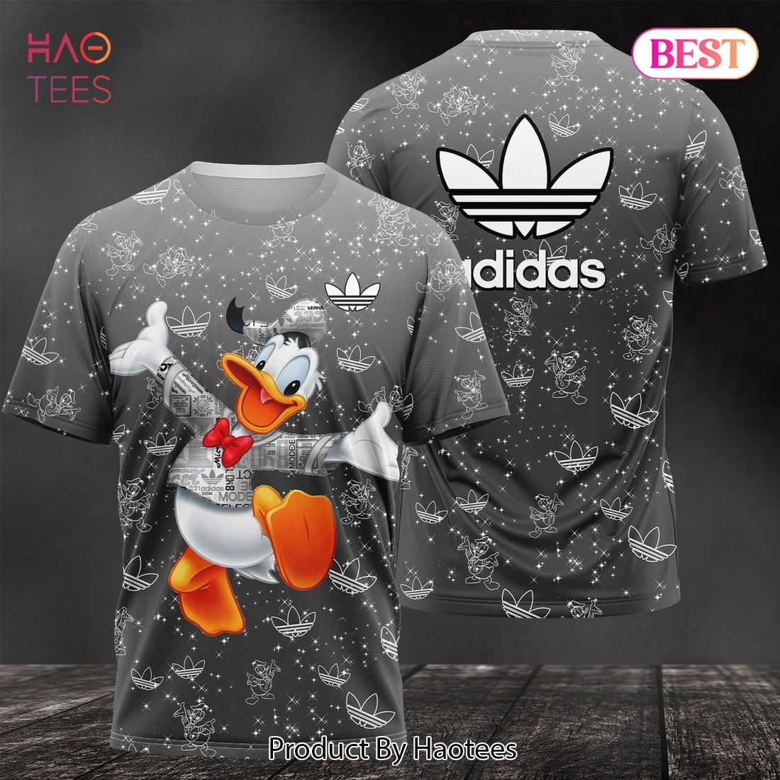 Donald Duck Adidas 3D T-Shirt Limited Edition