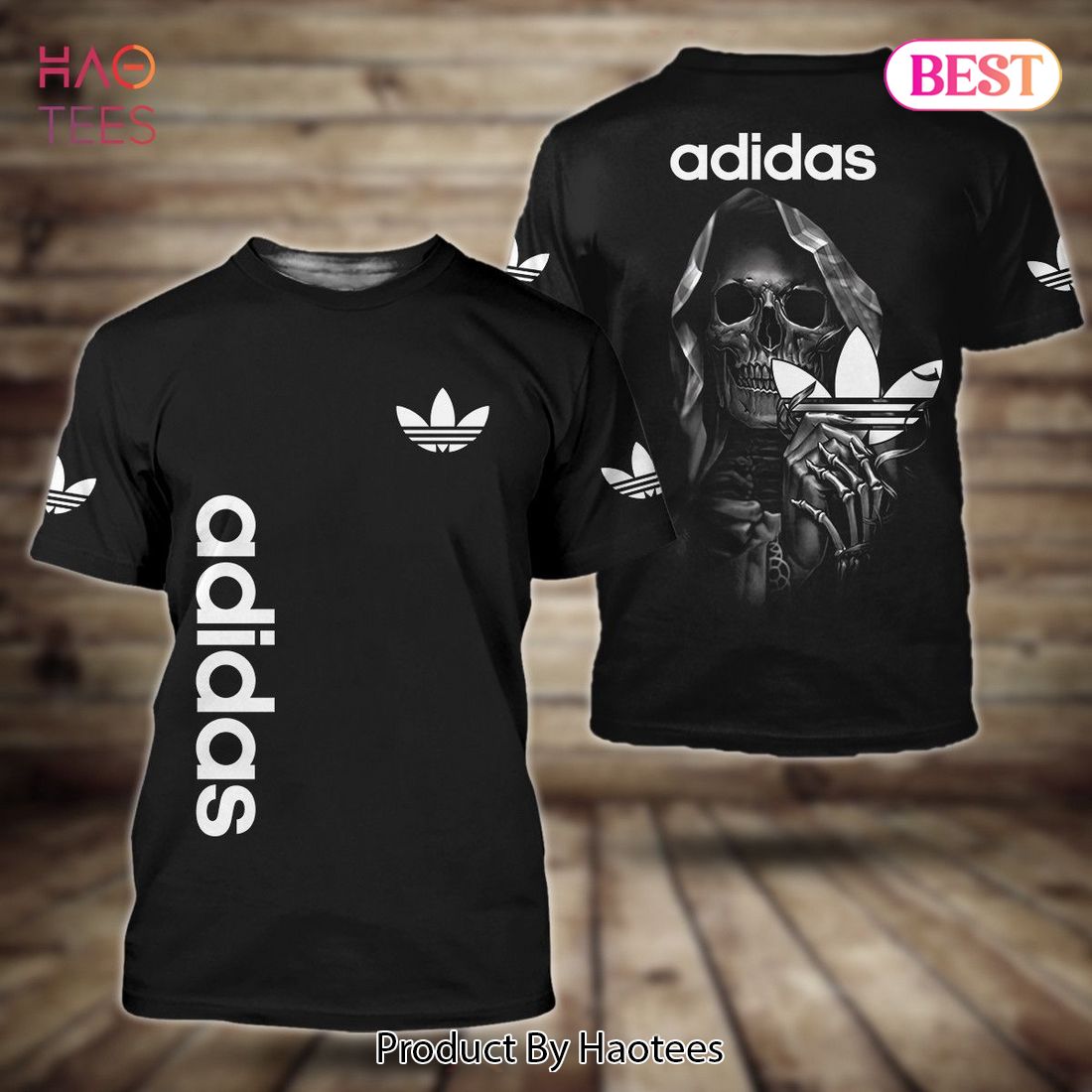 Grim Reaper Adidas 3D T-Shirt Limited Edition