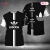 HOT Adidas 3D T-Shirt Original Logo Limited Edition