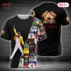 HOT Grim Reaper White Background Adidas 3D T-Shirt