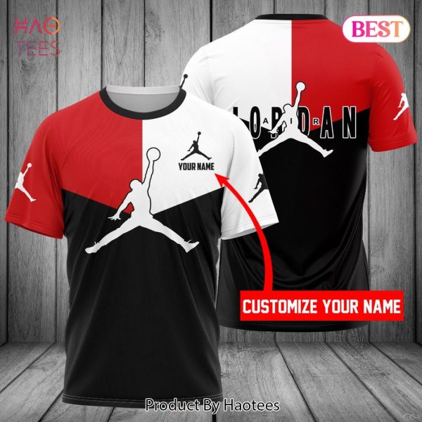 HOT Jordan Logo Luxury Brand 3D T-Shirt POD Design