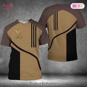 HOT Louis Vuitton Luxurious Dark Color 3D T-Shirt Limited Edition