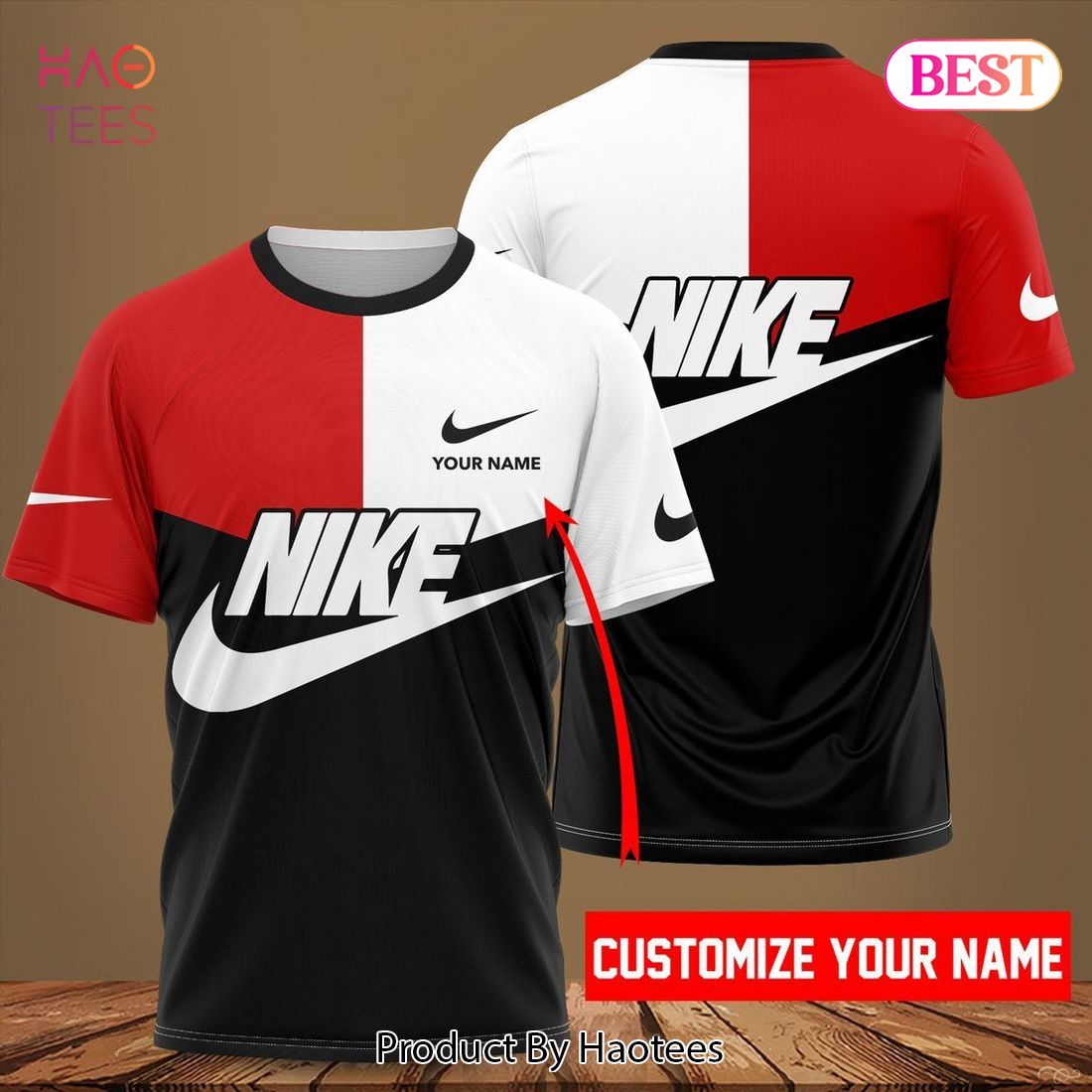 HOT Nike Customize Name 3D T-Shirt Luxury Brand Limited Edition Luxury Store