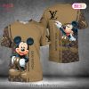 Louis Vuitton Luxury Brand Simple Square Pattern 3D T-Shirt Limited Edition