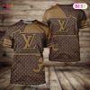 NEW Louis Vuitton Bearbrick Luxury Brand 3D T-Shirt Limited Edition
