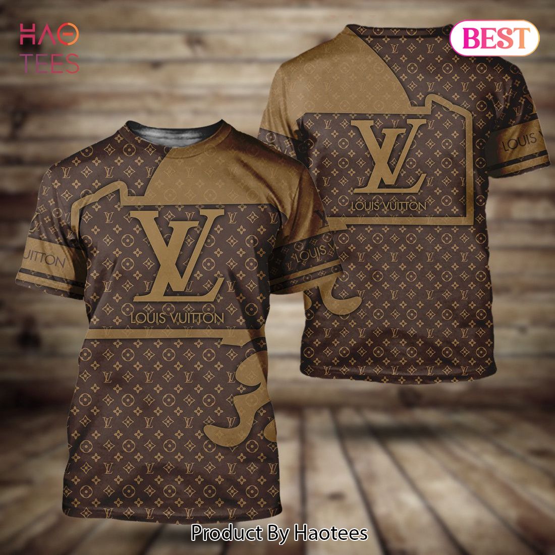 BEST Louis Vuitton Luxury 3D T-Shirt All Over Printed