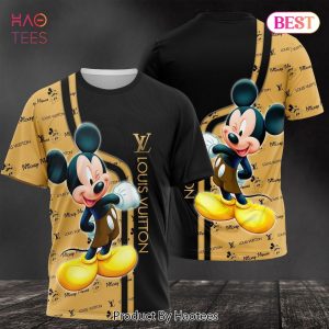 NEW Mickey Mouse Cartoon Louis Vuitton 3D T-Shirt Limited Edition