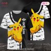 NEW Pikachu Nike Luxury Brand 3D T-Shirt POD Design