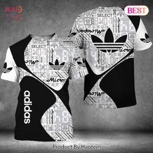 THE BEST Adidas 3D T-Shirt Black With Textures
