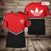 THE BEST Adidas 3D T-Shirt White Texture POD Design