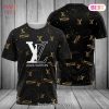 THE BEST Louis Vuitton Brown Mix Black 3D T-Shirt Limited Edition THE BEST Louis Vuitton Brown Mix Black 3D T-Shirt Limited Edition