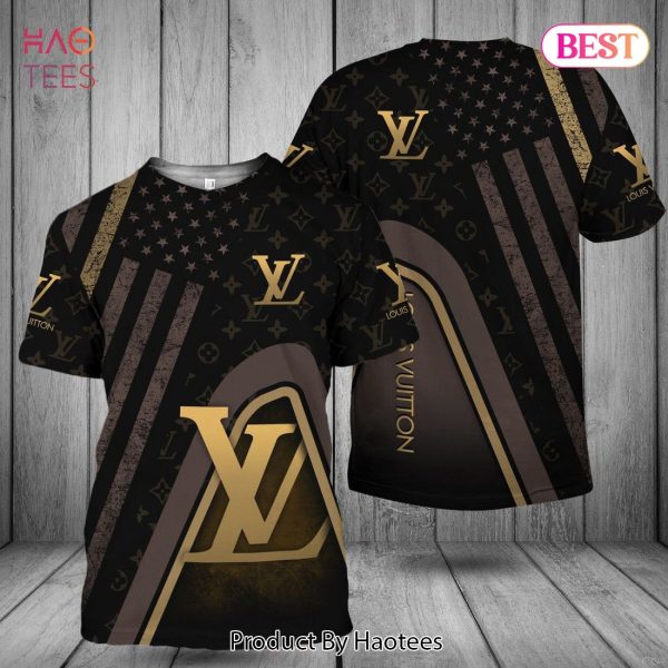 THE BEST Louis Vuitton Combination Textures 3D T-Shirt Limited Edition