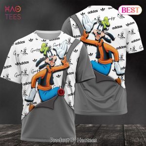 TRENDDING Goofy Disney Luxury Brand Adidas 3D T-Shirt