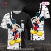 TRENDDING Nike Basic Pattern Black Grey Luxury Brand 3D T -Shirt Limited Edition