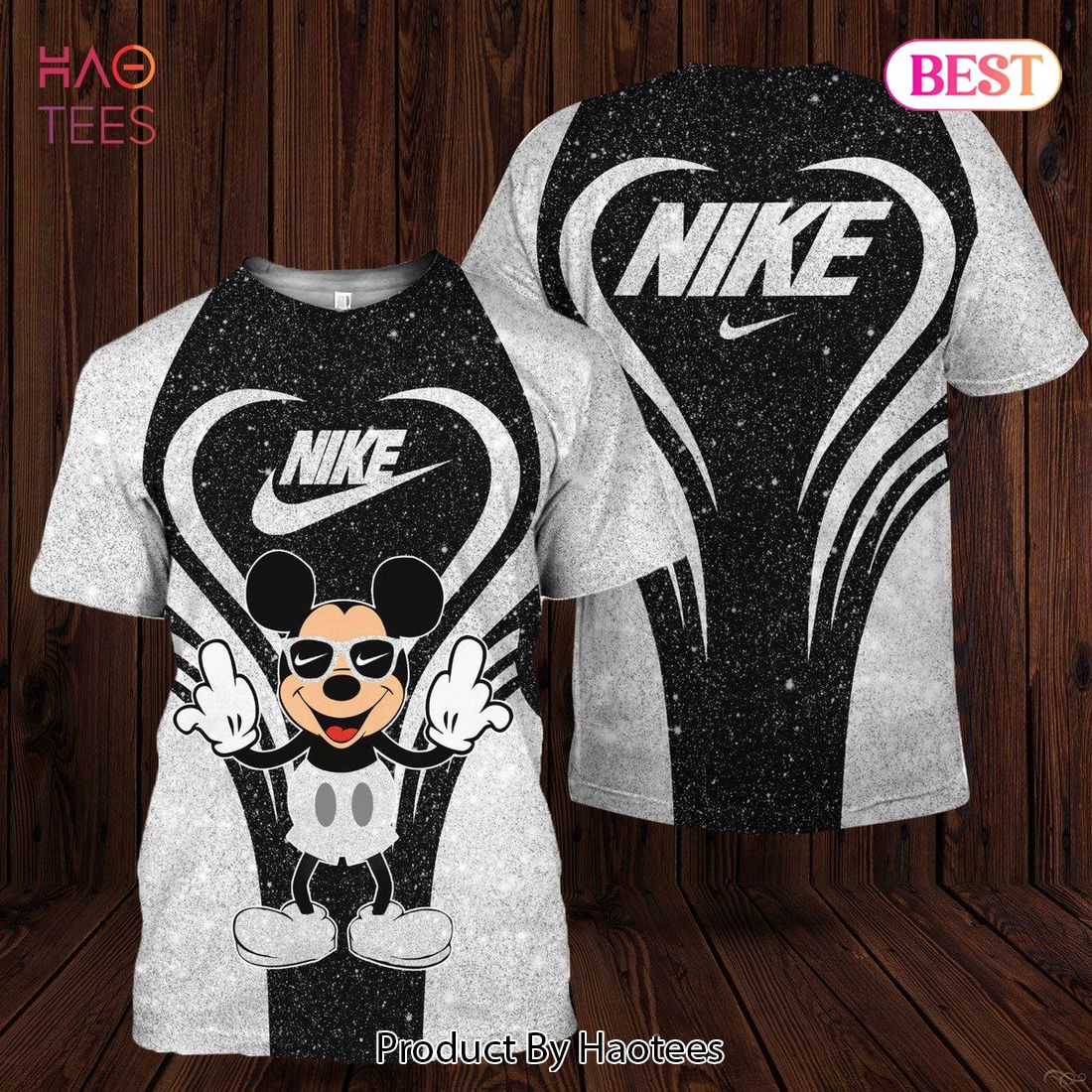 TRENDDING Nike Mickey Mouse Luxury Brand 3D T-Shirt POD Design Luxury Store