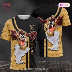 TRENDDING Tasmanian Devil Louis Vuitton Luxury Brand 3D T-Shirt Limited Edition