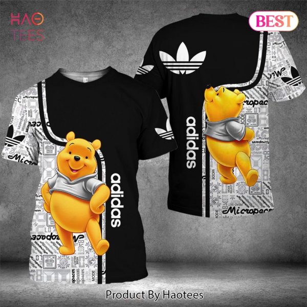 Winnie The Pooh Adidas 3D T-Shirt POD Design