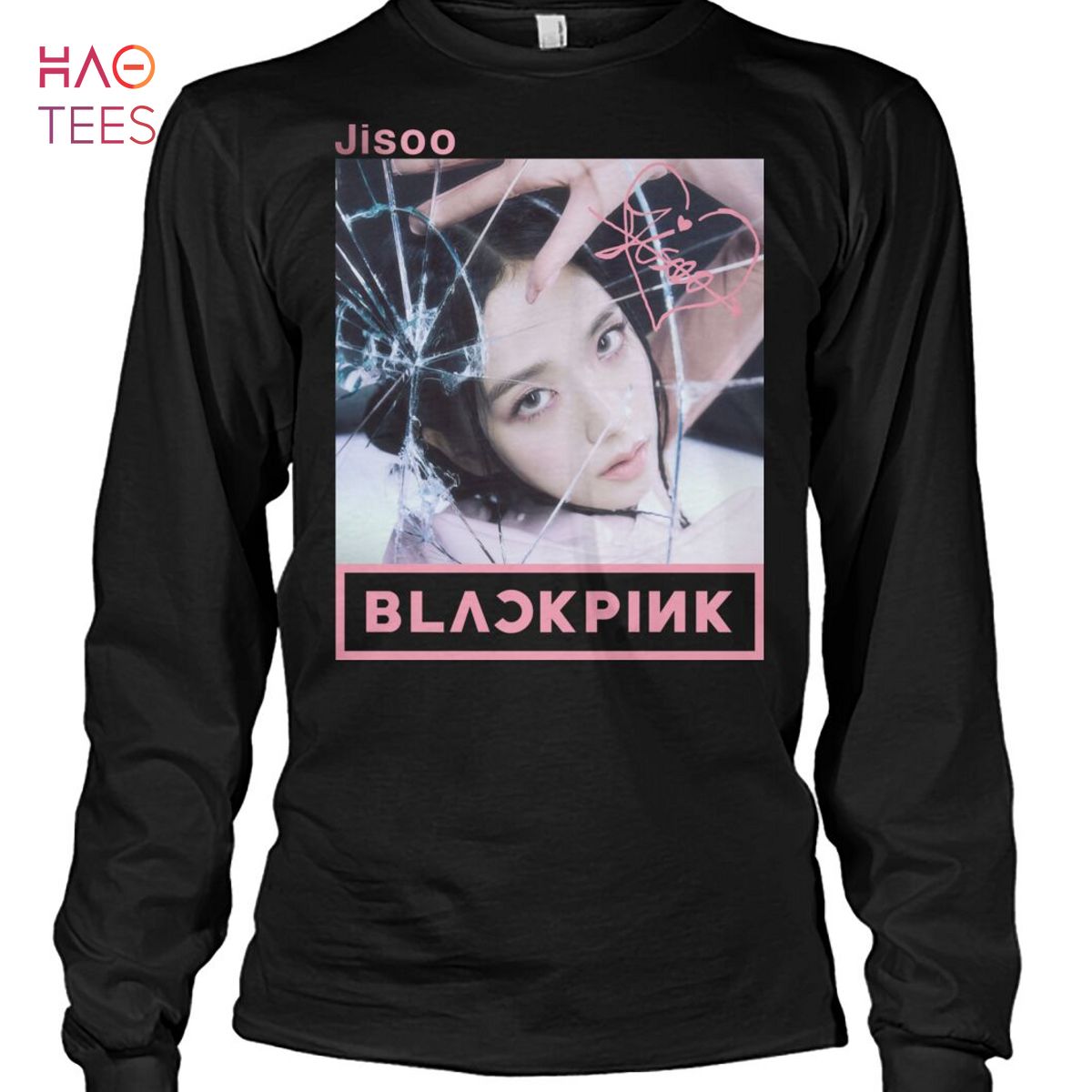 JISOO ジス BLACK pink ブラックピンク ブート Tシャツ XL - www.nebz.az