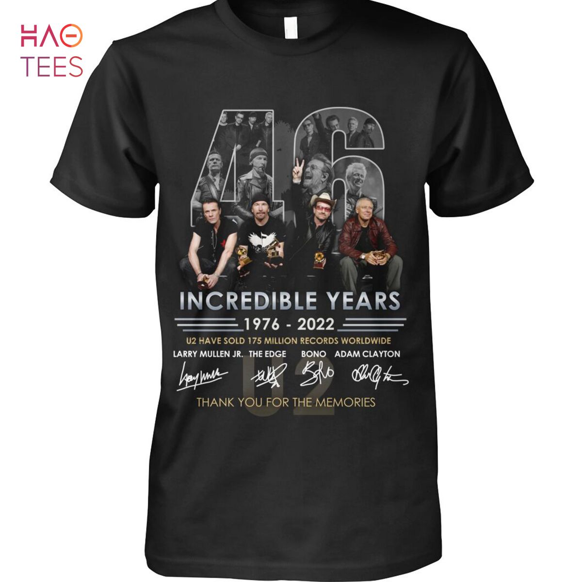 46 Incredible Years 1976-2022 Shirt