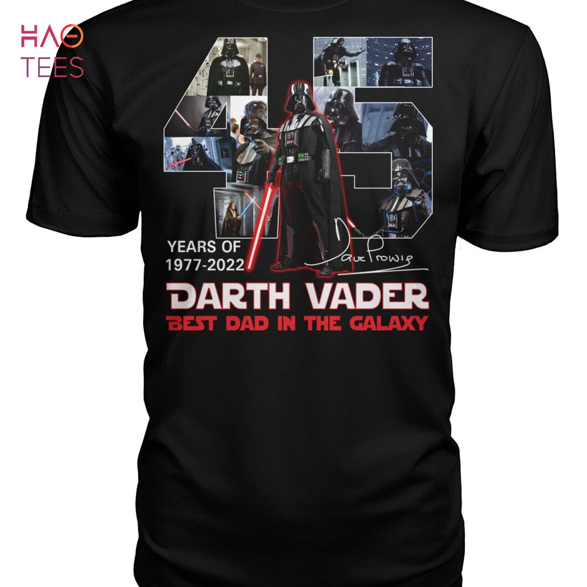 NEW 45 Years Of 1977-2022 Darth Vader Shirt NEW 45 Years Of 1977-2022 Darth Vader Shirt