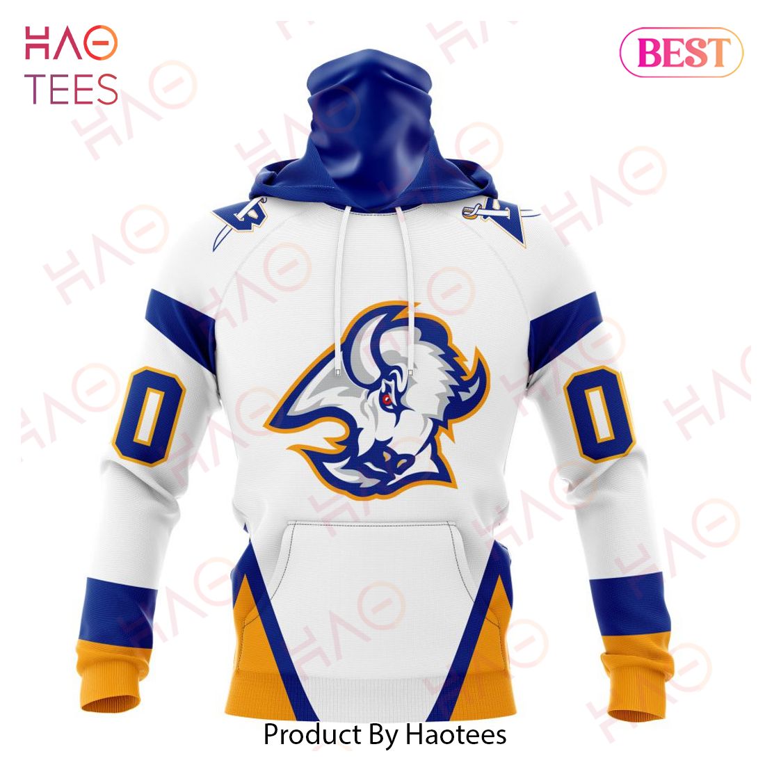 Sabres' new white Reverse Retro jersey features 'goat head' on