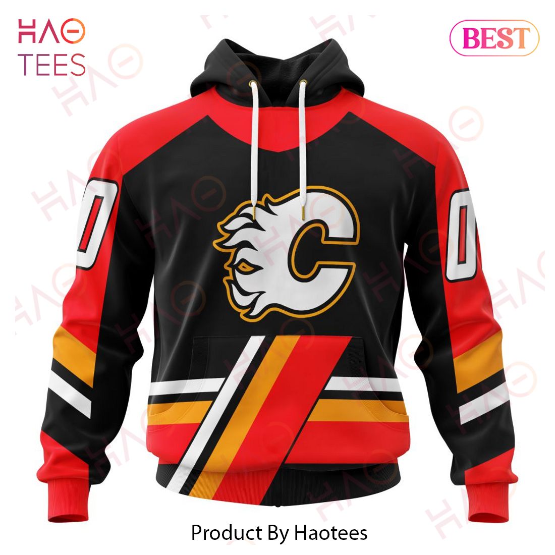 NHL Calgary Flames Reverse Retro Kits Hoodie
