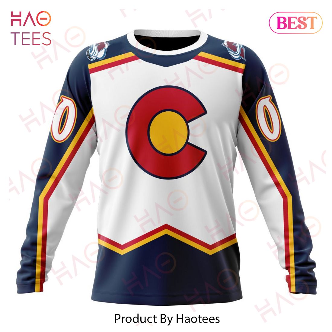 NHL Colorado Avalanche Reverse Retro Kits Hoodie