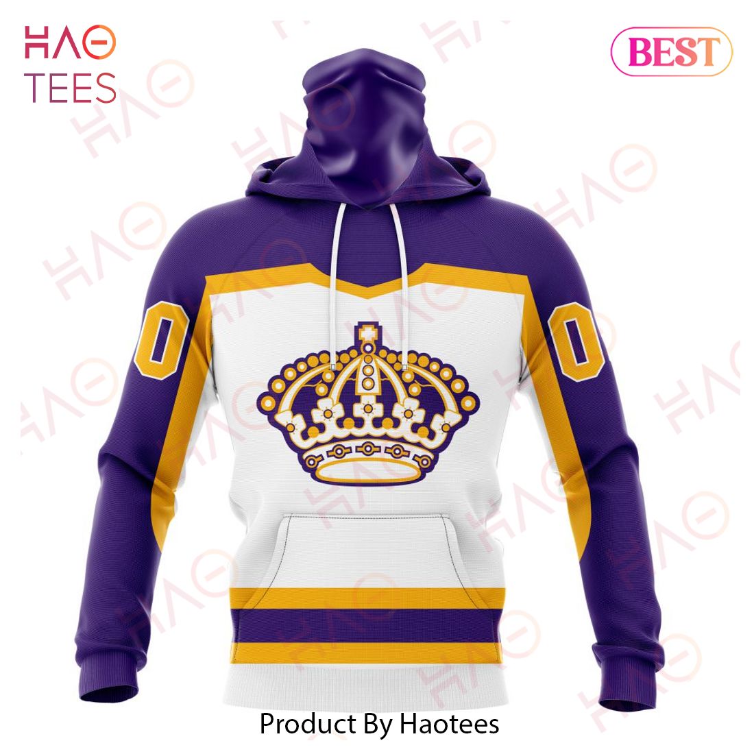 NHL Los Angeles Kings Reverse Retro Kits Hoodie NHL Los Angeles Kings Reverse Retro Kits Hoodie
