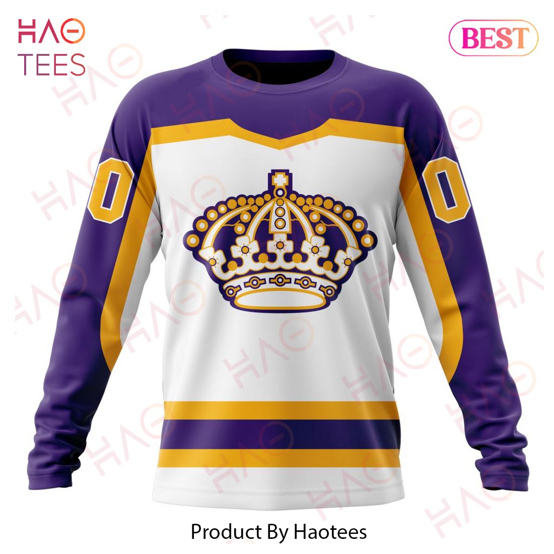 NHL Los Angeles Kings Reverse Retro Kits Hoodie NHL Los Angeles Kings Reverse Retro Kits Hoodie