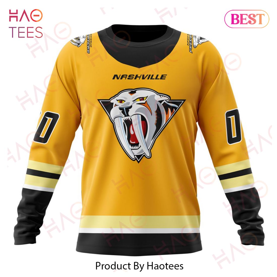 Nashville Predators Hockey Fan Vintage Sweatshirt - Trends Bedding