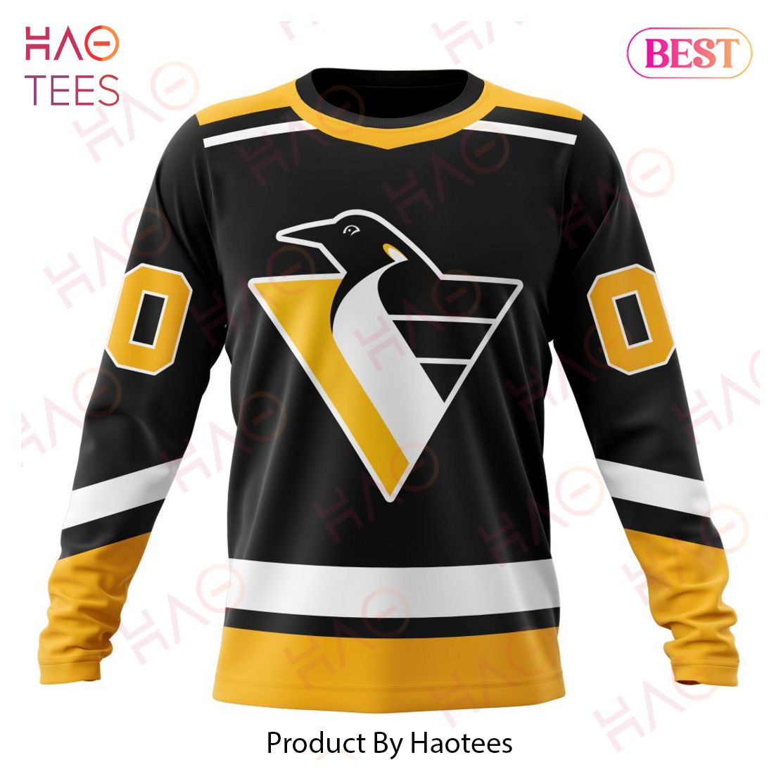 NHL Pittsburgh Penguins Reverse Retro Kits Hoodie