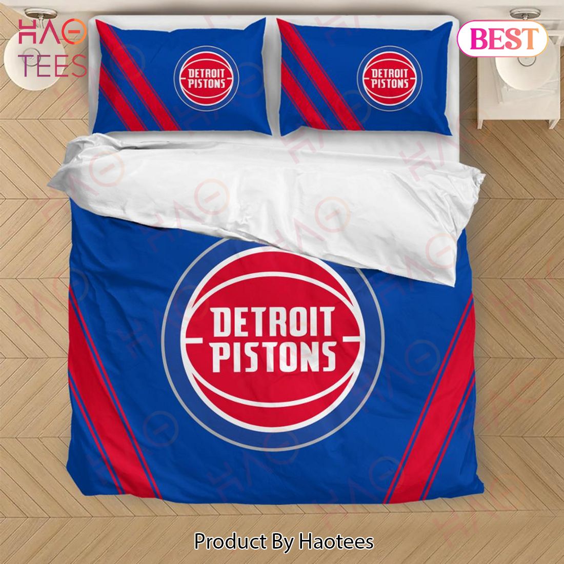 NBA Detroit Pistons Bedding Duvet Cover Limited Edition